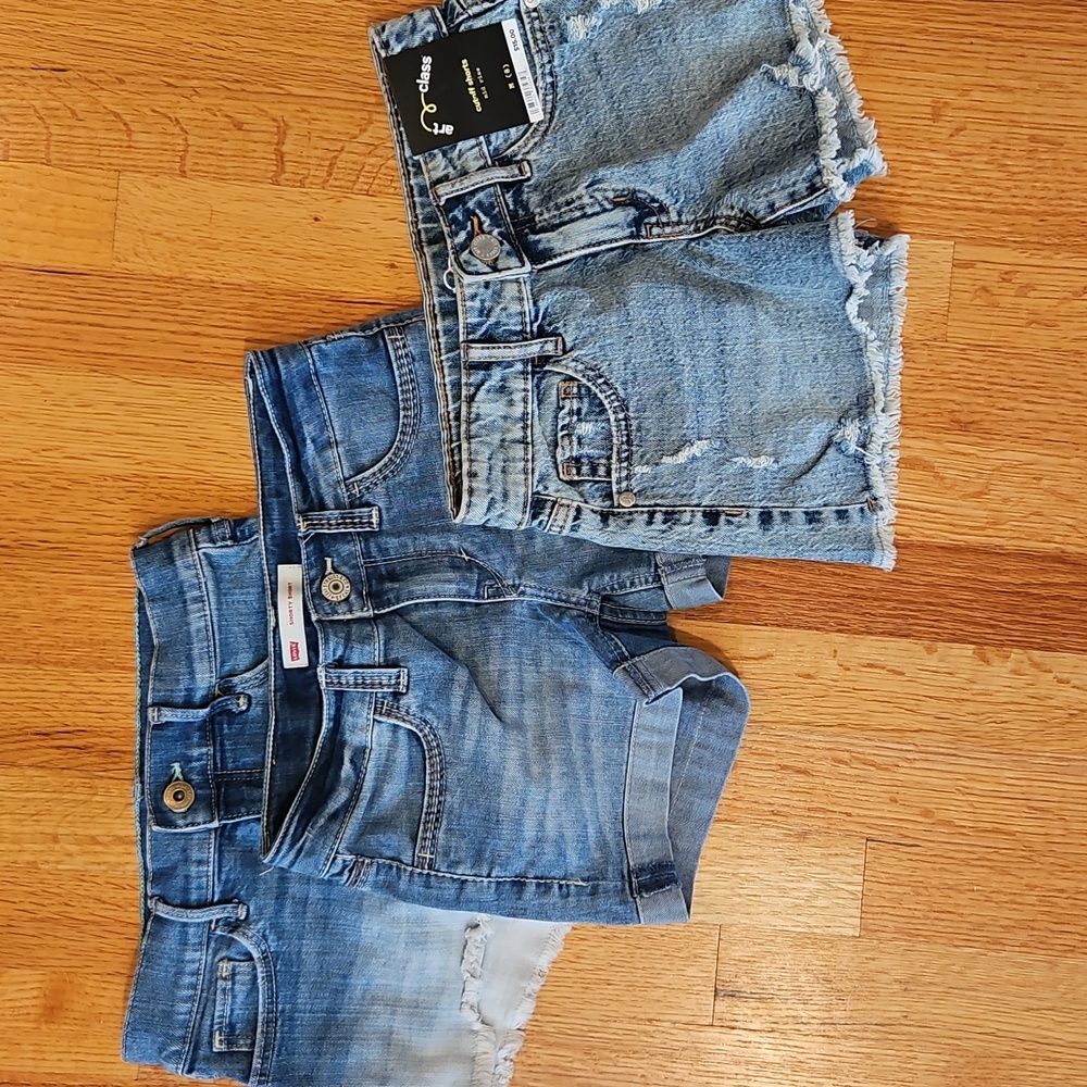 Denim Shorts Trio